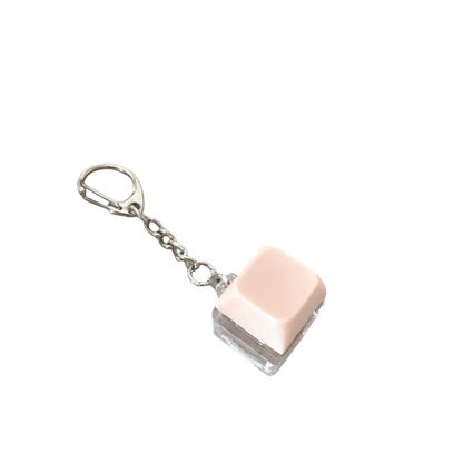 Keycap Stress Relief Keychain Keyboard-Style Pendant Charm