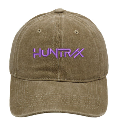 K-Pop Demon Hunter HUNTR/X Embroidered Washed Baseball Cap – Unisex Casual Hat
