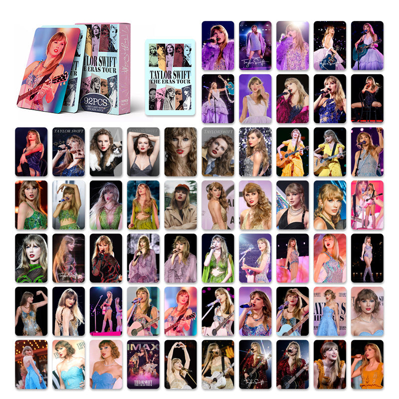 Taylor Swift “The Life of a Showgirl” Photocard Set 92pcs Double-Sided LOMO Cards Album Merch