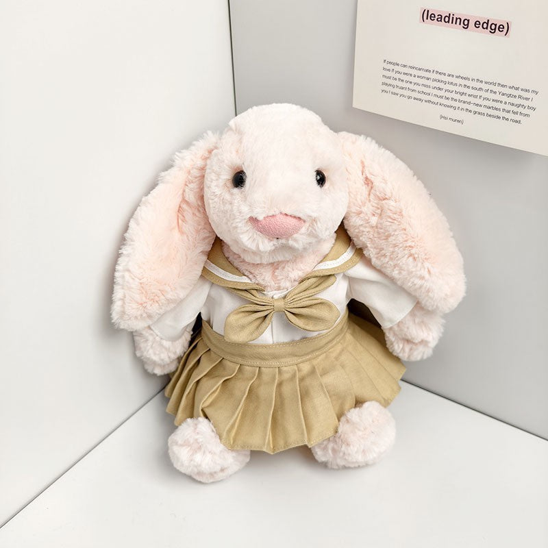 30cm (11.8 in) Bunny Doll Clothes – Princess Dresses & Plaid Suits, Clothes Only