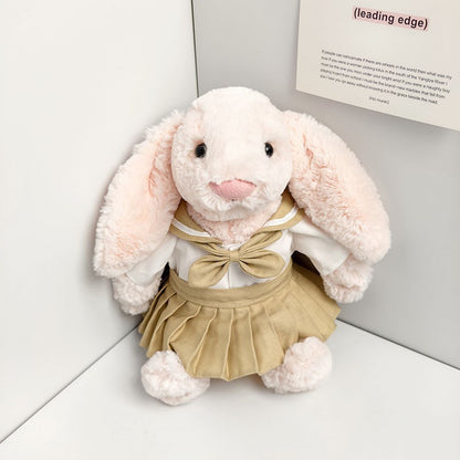 30cm (11.8 in) Bunny Doll Clothes – Princess Dresses & Plaid Suits, Clothes Only