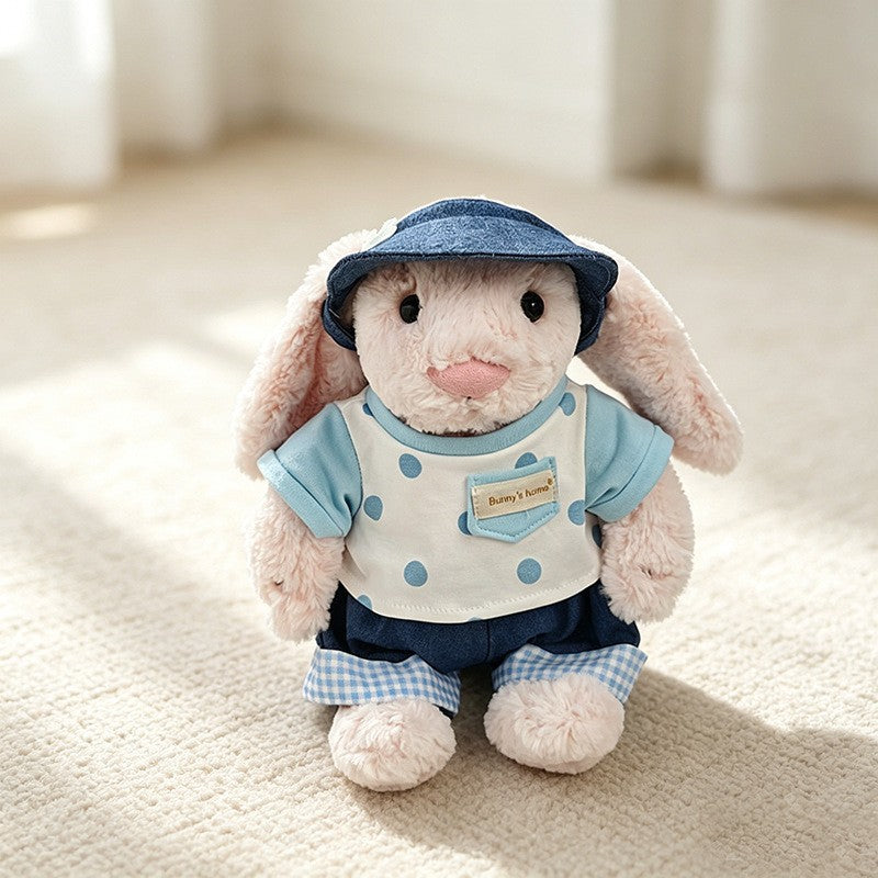 30cm (11.8 in) Bunny Doll Clothes – Princess Dresses & Plaid Suits, Clothes Only
