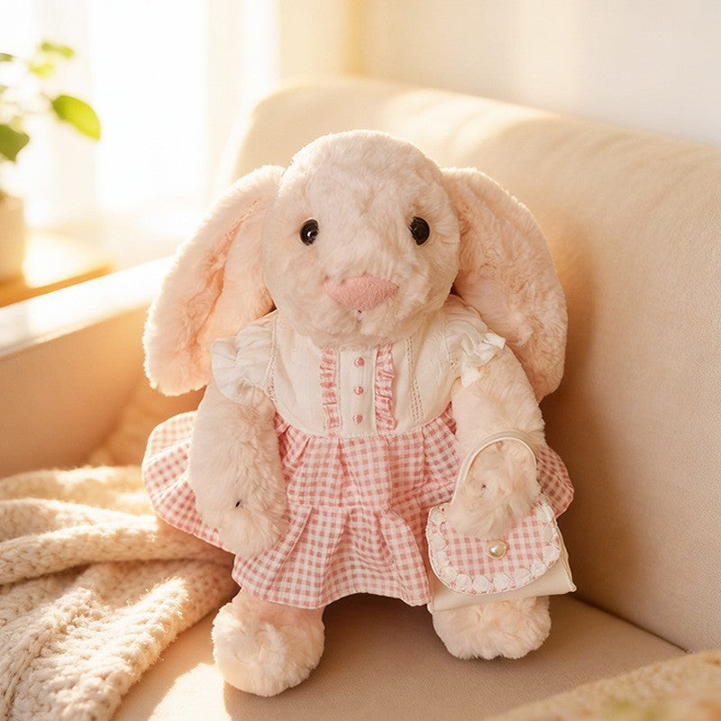 30cm (11.8 in) Bunny Doll Clothes – Princess Dresses & Plaid Suits, Clothes Only