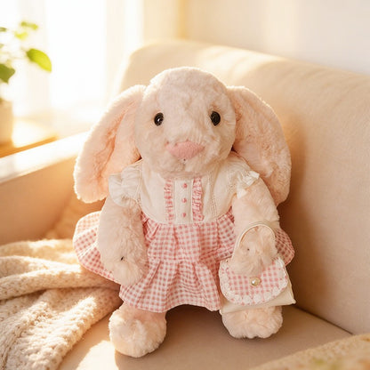 30cm (11.8 in) Bunny Doll Clothes – Princess Dresses & Plaid Suits, Clothes Only