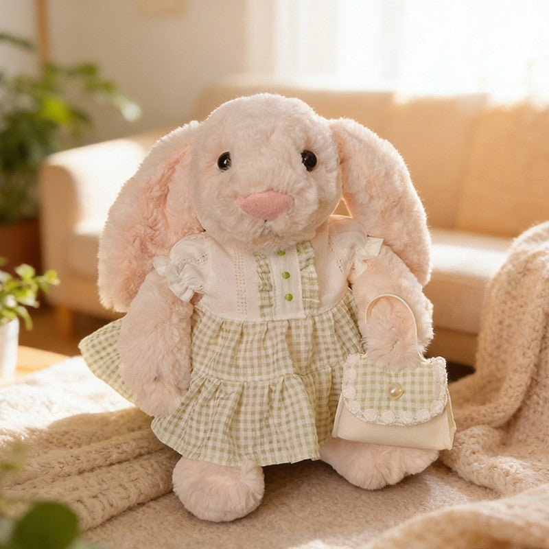 30cm (11.8 in) Bunny Doll Clothes – Princess Dresses & Plaid Suits, Clothes Only