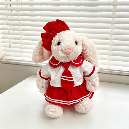 30cm (11.8 in) Bunny Doll Clothes – Princess Dresses & Plaid Suits, Clothes Only