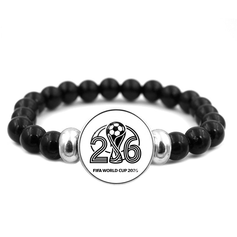 2026 FIFA World Cup Beaded Bracelet Jewelry Trendy Fan Accessory