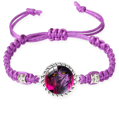 K-POP Demon Hunters Series Bracelet Set Creative Charm Braided Adjustable Bracelets