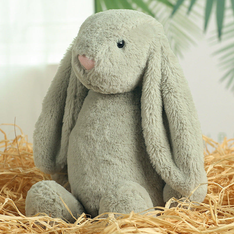 Soft Plush Bunny Rabbit Toy Classic Floppy Ears Stuffed Animal, Cuddly Gift for All Ages