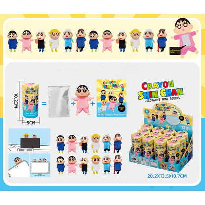 Cartoon Screen Buddy Blind Box Display Figure Set (12pcs/Box)