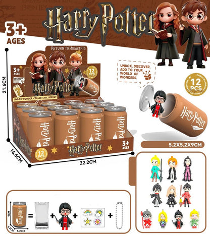 K-POP Demon Hunter Girl Group Soda Can Blind Box Key Chain Cartoon Anime Collectible Figure