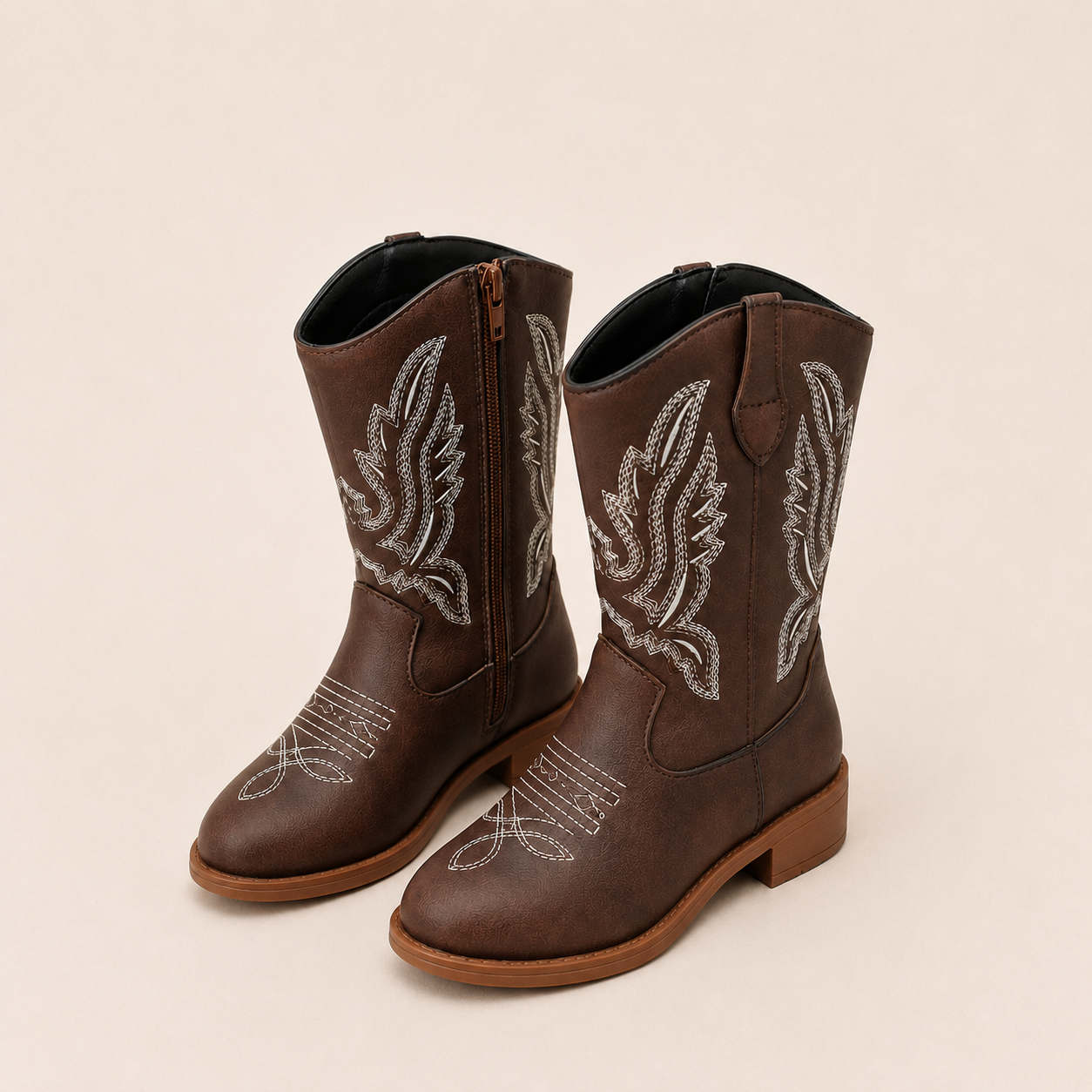 Girls Western Cowboy Boots – Glitter & Embroidered Styles