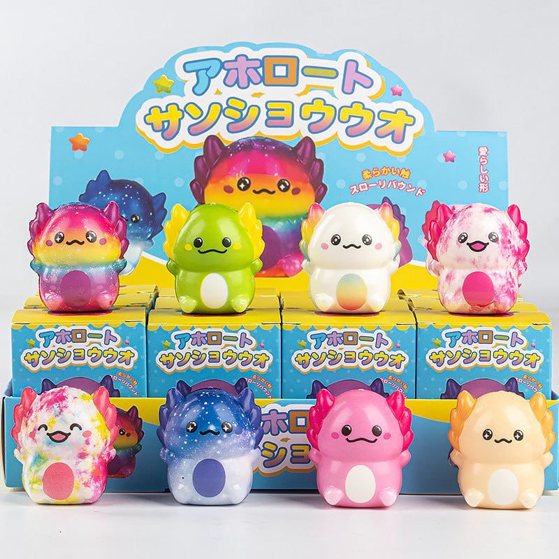 Funny Squishy Toy Blind Box Display – 12-Piece Set, Kids Fidget Toys & Collectible Figures