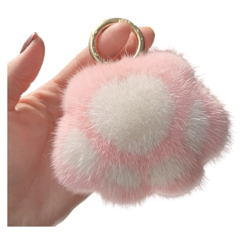 Eco-Friendly Plush Animal Keychain Cute Stuffed Car Key Pendant Bag Charm