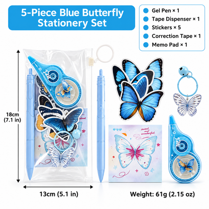 Cute Stationery Gift Sets – 4, 5 & 7-Piece School & Office Supplies