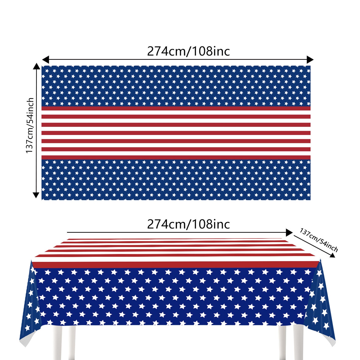 4th Of July Party Supplies Themed Tableware and Decorations
