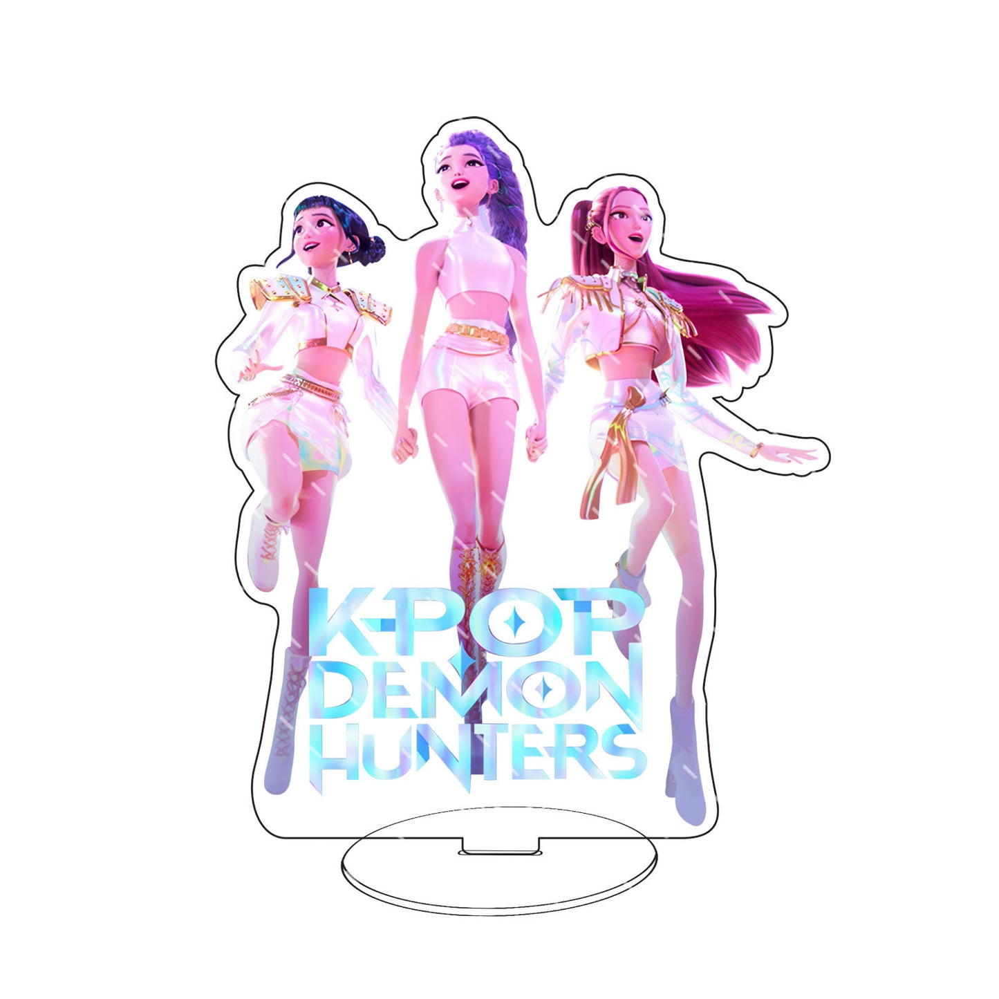 K-Pop Demon Hunters Acrylic Standee Desktop Decoration Trendy Merchandise