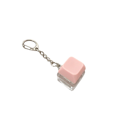 Keycap Stress Relief Keychain Keyboard-Style Pendant Charm