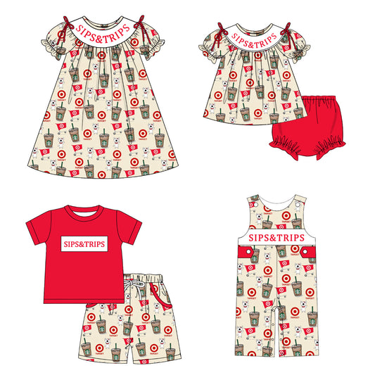 SIPS & TRIPS Summer Smocked & Embroidered Exclusive Collection
