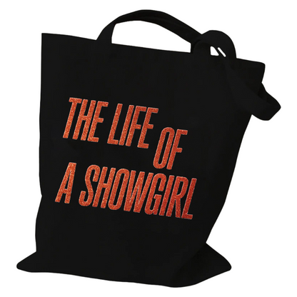 Taylor Swift “The Life of a Showgirl” Canvas Tote Bag – New Album Merch Shoulder Bag