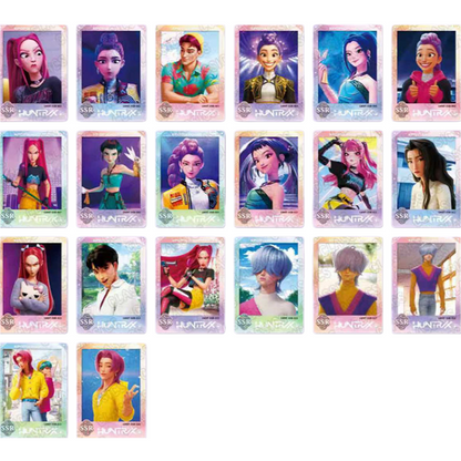 K-Pop Demon Hunter Holographic Trading Cards – Mystery Pack Box with 30 Booster Packs