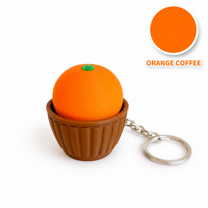 Cute Mini Clicker Fidget Keychains – 3D Printed Stress Relief Toys