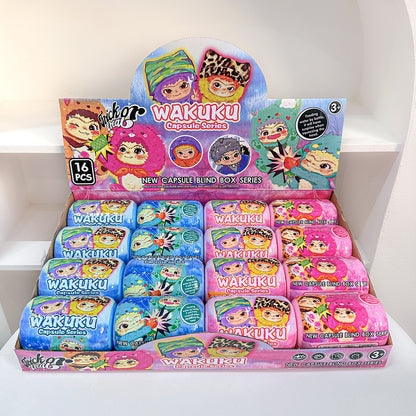 K-POP Demon Hunters Blind Box Capsule Figures Trendy Collectible Keychain Toys for Bags and Car Decorations