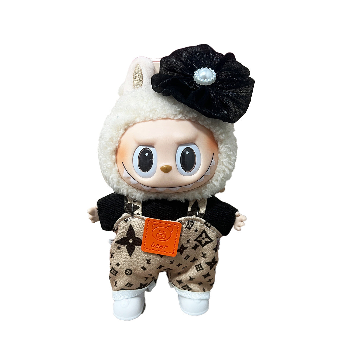 17cm Labubu Doll Clothes Outfit Dress Up Changeable Costume