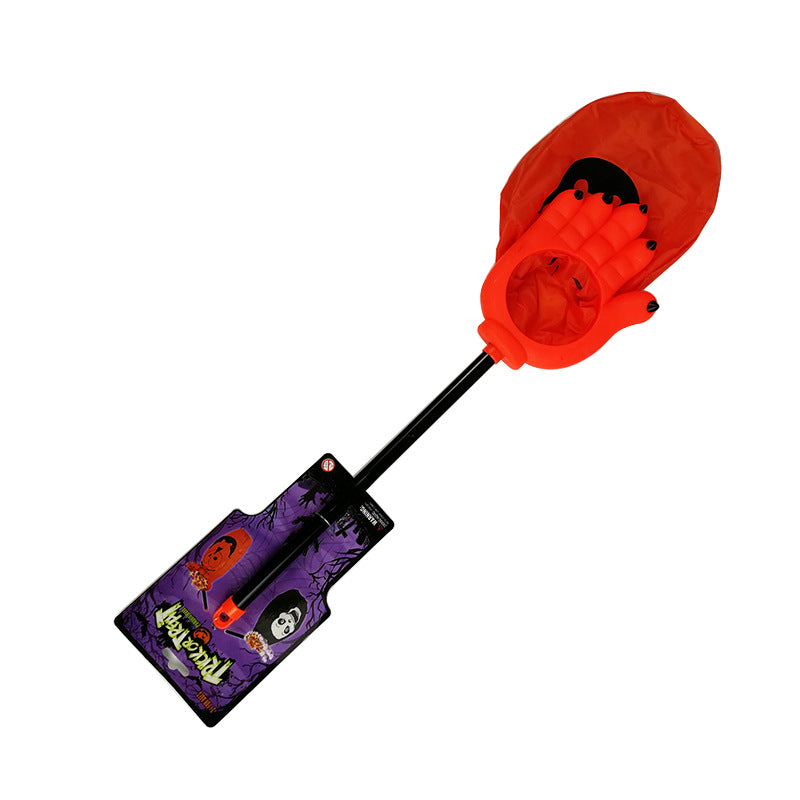 Halloween Trick or Treat Bags for Kids Skeleton Hand Candy Bucket & Pumpkin Pail