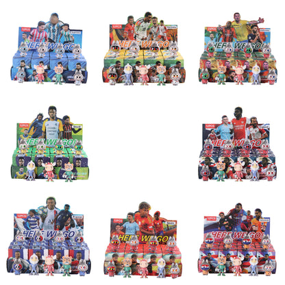 2026 FIFA World Cup Flocked Vinyl Figure Collectible Toy Blind Box Surprise Trendy Desk Decor 12Pcs
