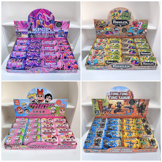 K-POP Demon Hunters Blind Box Capsule Figures Trendy Collectible Keychain Toys for Bags and Car Decorations