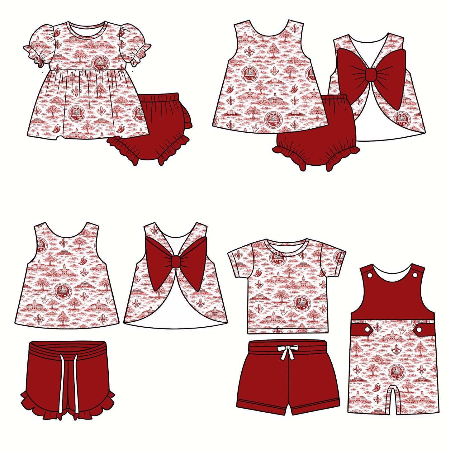 University Toile Boutique Kids Collection