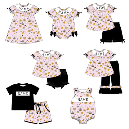Personalized Pirate Smocked Embroidery Collection for Baby & Girls