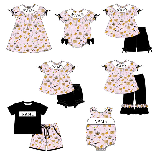 Personalized Pirate Smocked Embroidery Collection for Baby & Girls
