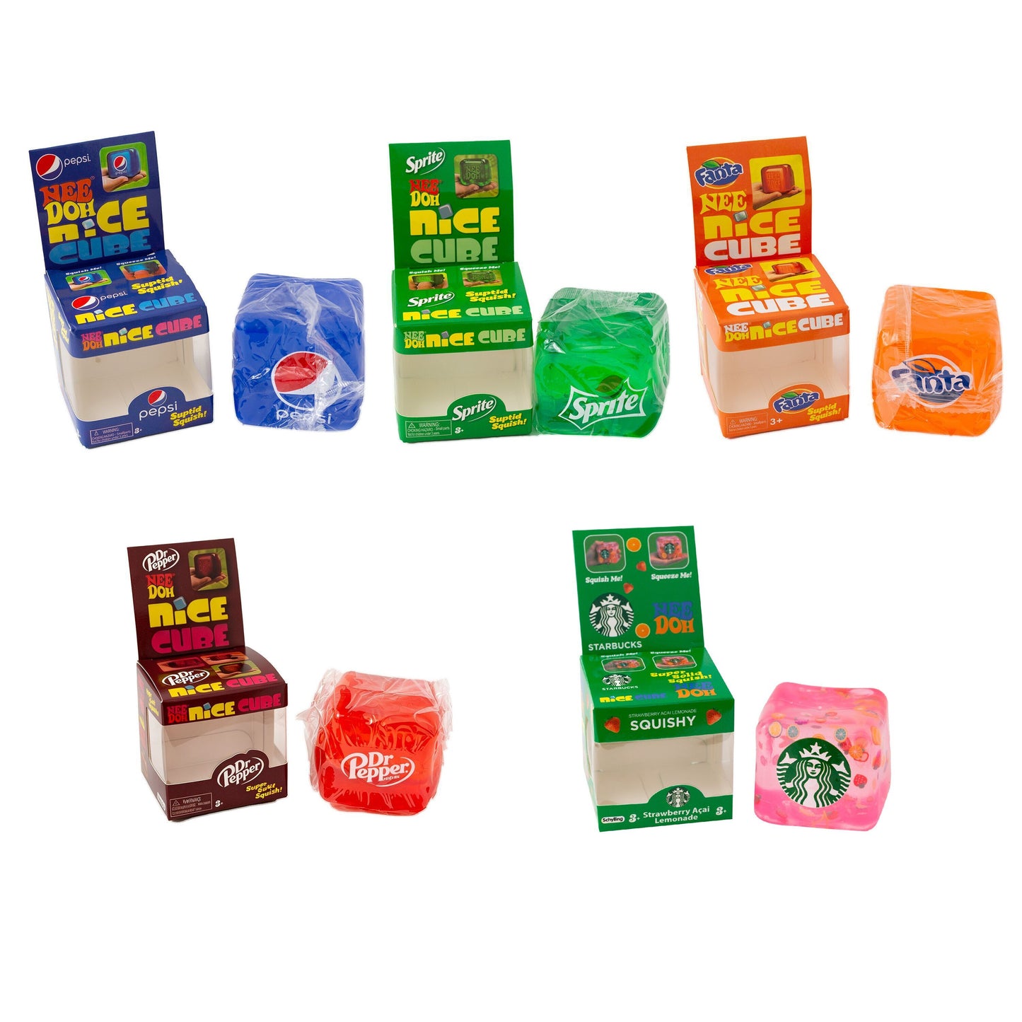 New Nice Cube Squishy Toy Slow Rising Stress Relief Squeeze Toy