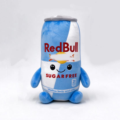 Cute Energy Drink Can Plush Toys & Keychains – Smiling Stuffed Dolls, Bag Charms & Fun Gifts