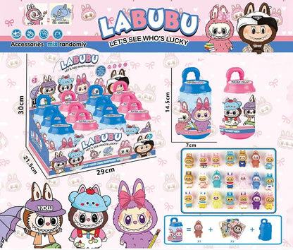 K-Pop Demon Hunter Soda Can Suitcase Blind Box Keychain Figures