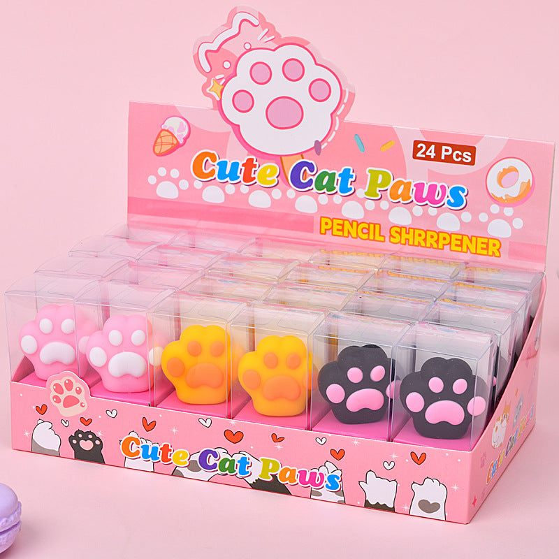 Cute Themed Pencil Sharpeners – 24-Piece Retail Display Box