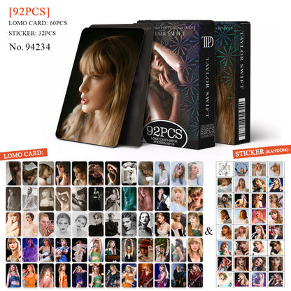 Taylor Swift “The Life of a Showgirl” Photocard Set 92pcs Double-Sided LOMO Cards Album Merch