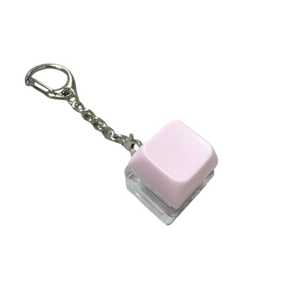 Keycap Stress Relief Keychain Keyboard-Style Pendant Charm