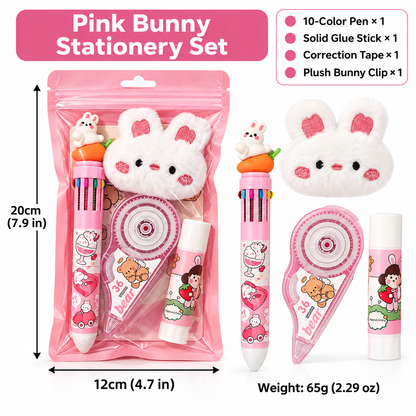 Cute Stationery Gift Sets – 4, 5 & 7-Piece School & Office Supplies