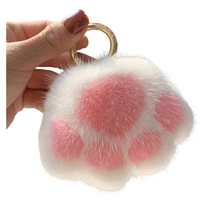 Eco-Friendly Plush Animal Keychain Cute Stuffed Car Key Pendant Bag Charm