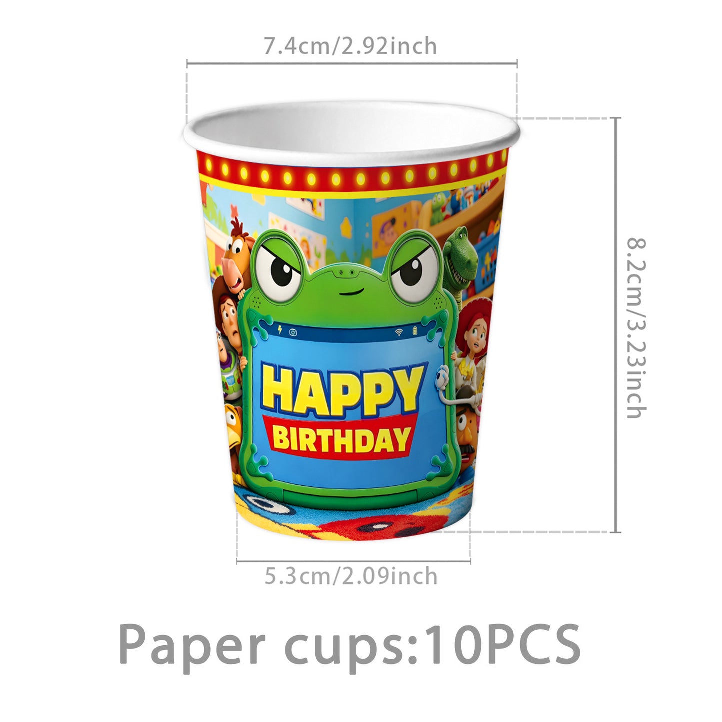 Cartoon Woody Buzz Series Birthday Party Supplies Themed Tableware and Decorations