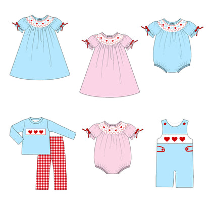 2026 Valentine’s Day Smocked Heart Collection