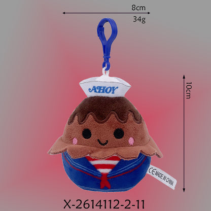 Stranger Things Demogorgon Plush Keychain Monster Flower Soft Doll Bag Charm