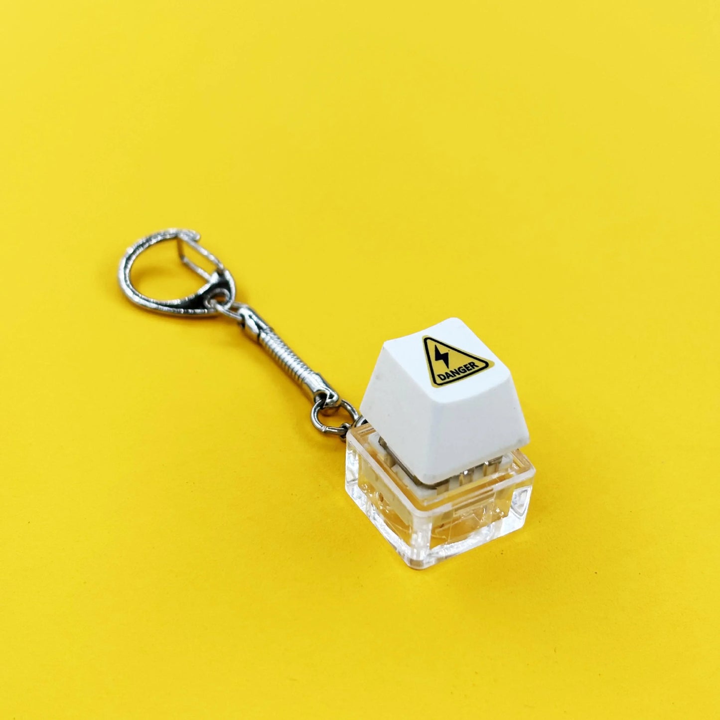Clicky Keycap Mechanical Keyboard Switch Fidget Keychain Press Button Bag Charm