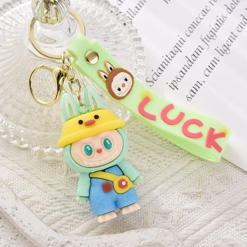 Creative Cartoon Labubu Keychain – Cute & Quirky Sheep Bag Charm