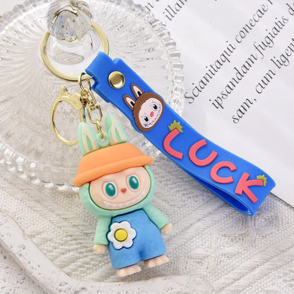 Creative Cartoon Labubu Keychain – Cute & Quirky Sheep Bag Charm