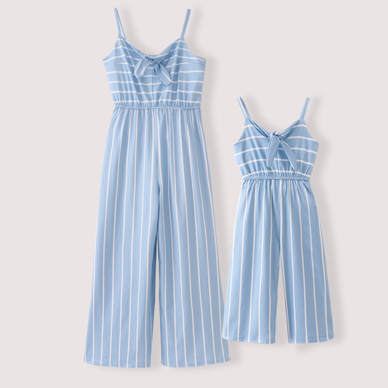 Mother's Day Mommy And Me Stripes Slip Jumpsuit