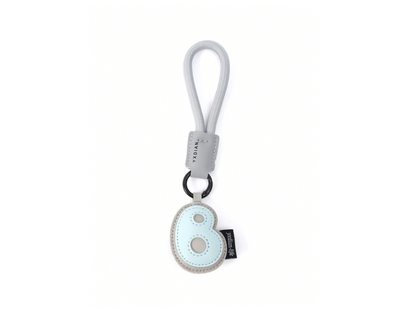 PU Leather 3D Letter A-Z Keychain, Bag & Backpack Charm